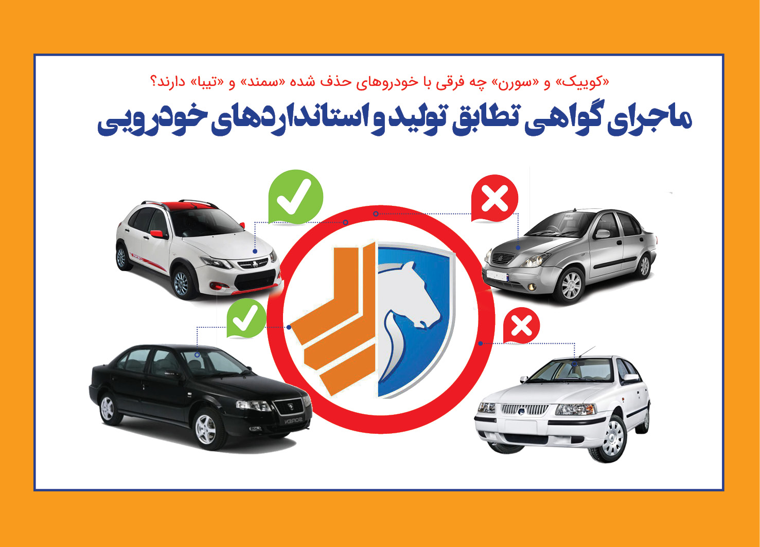 ماجرای گواهی تطابق تولید و استانداردهای خودرویی