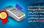 کسب رتبه برتر بانک سپه در تعداد تراکنش‌های شبکه پرداخت و کارتخوان فروشگاهی در آذر‌ماه ‌سال جاری