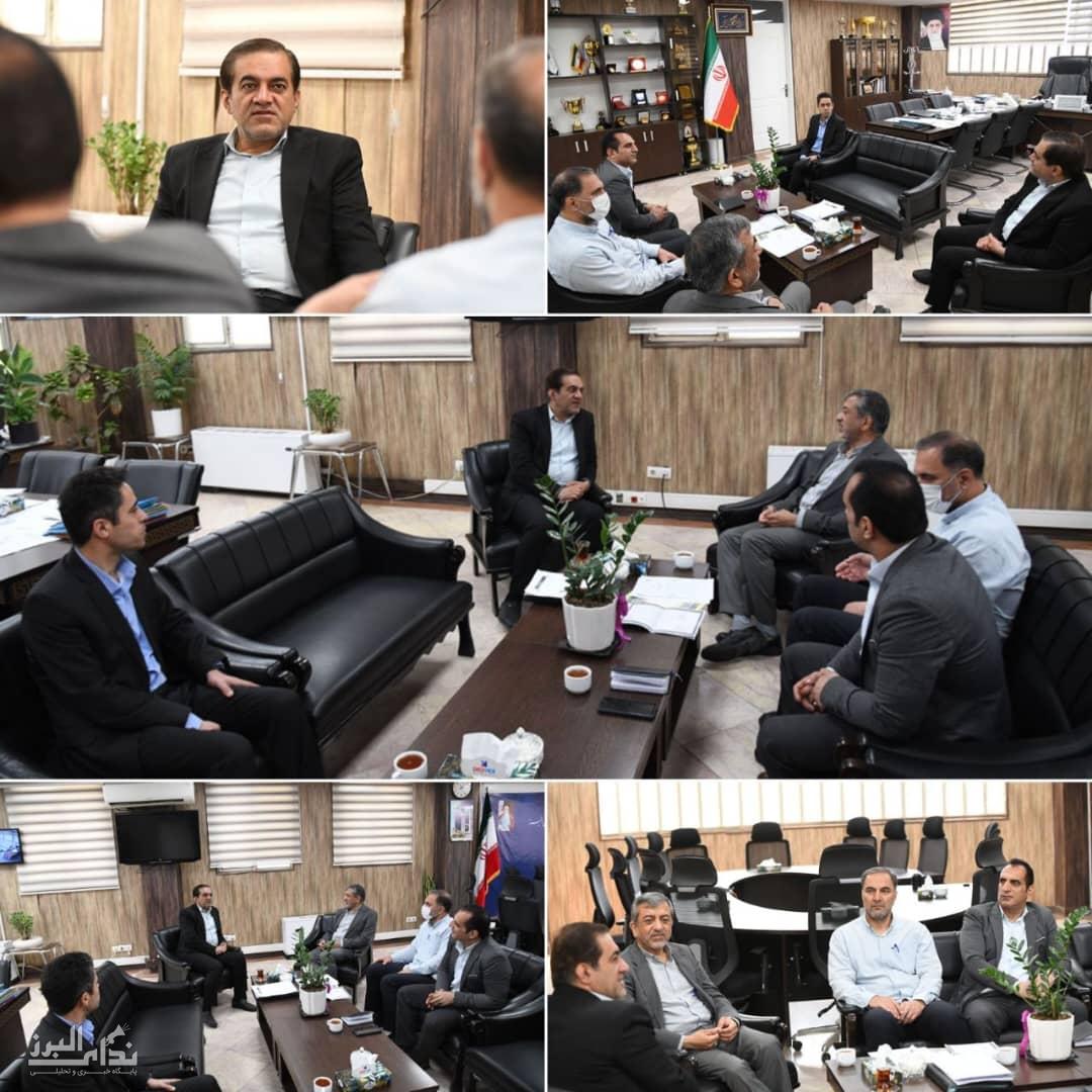 نشست مدیران کل بنیاد شهید و ورزش و جوانان استان البرز برگزار شد